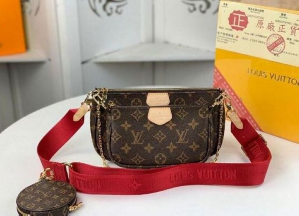 LV LOUIS VITTON 3 Piece Set Bags Women Leather Handbags Luxury Evening Shoulder Bag Purse Tote x2, Red;black 
LV LOUIS VITTON 3 Piece Set Bags Women Leather Handbags Luxury Evening Shoulder Bag Purse Tote x2, Red;black