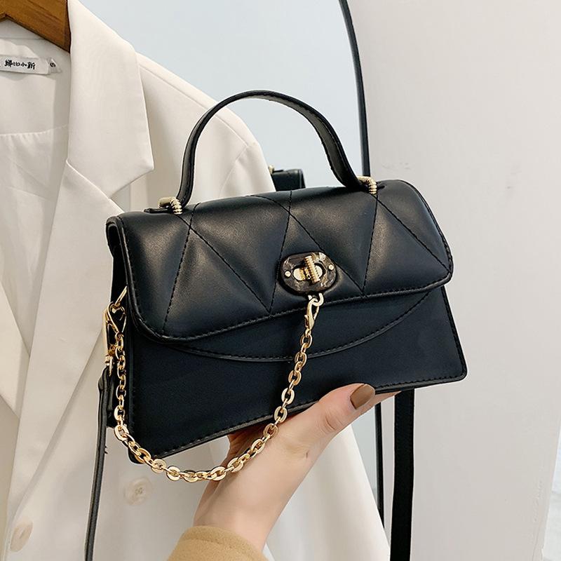 Small Crossbody Bags For Women 2021 Luxury Female PU Leather Shoulder Bag Trend Designer Handbag Ladies Chain Bag, Black
Small Crossbody Bags For Women 2021 Luxury Female PU Leather Shoulder Bag Trend Designer Handbag Ladies Chain Bag, Black