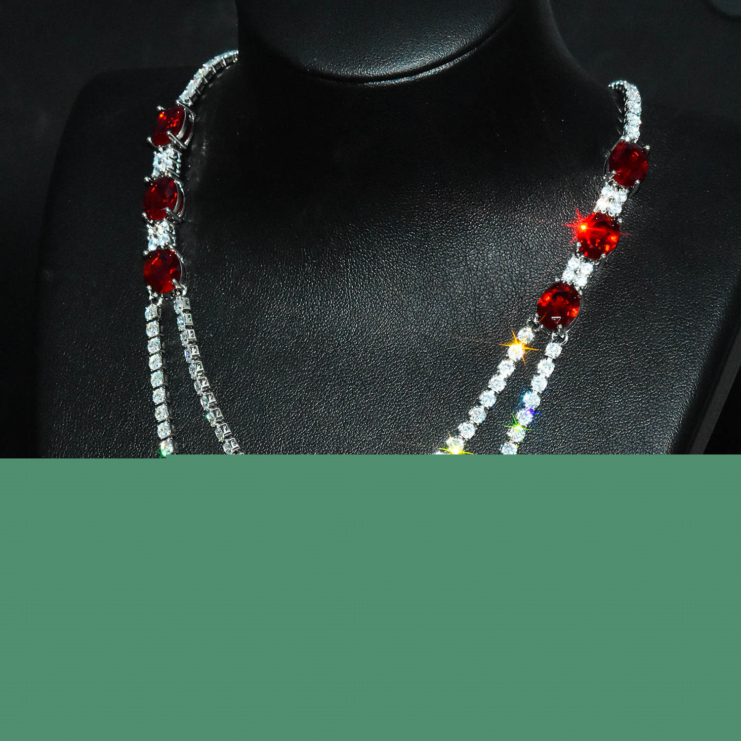 Luxury 925 Sterling silver Chain Necklace For Women Bridal Jewelry Lab Sapphire Emerald Wedding Chocker Necklace
Luxury 925 Sterling silver Chain Necklace For Women Bridal Jewelry Lab Sapphire Emerald Wedding Chocker Necklace