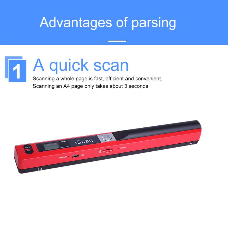 Mini Portable Scanner A4 Size JPG/PDF Formate Wifi 900DPI High Speed Portable LCD Display For Business Receipt HD Documents
Mini Portable Scanner A4 Size JPG/PDF Formate Wifi 900DPI High Speed Portable LCD Display For Business Receipt HD Documents