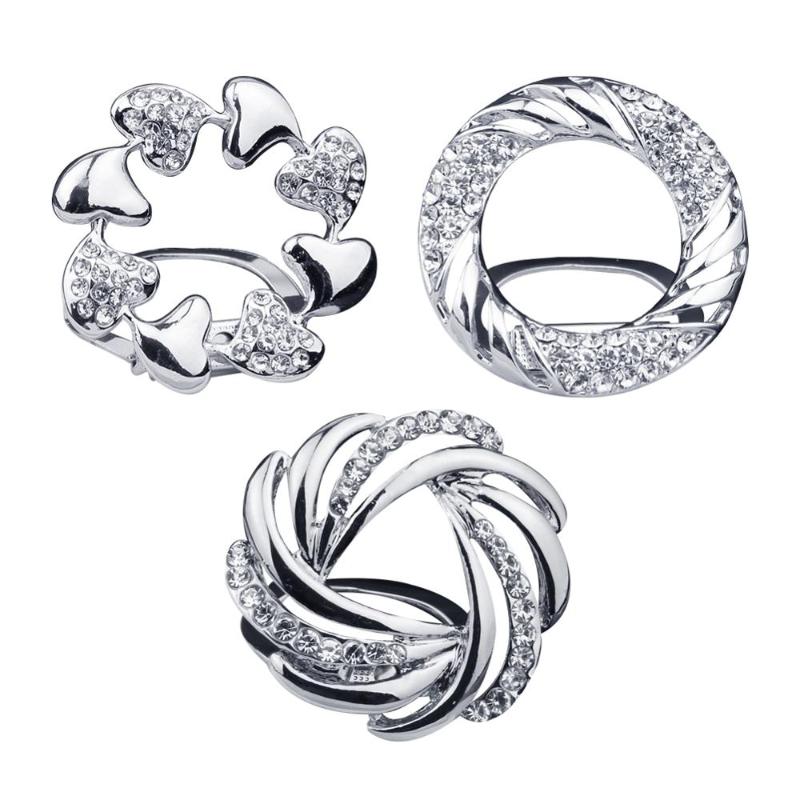 Pins, Brooches 3 Multi-purposes Women's Scarf Clip Beautiful Clothes Buckles Fashion Jewelry Christmas Gifts
Pins, Brooches 3 Multi-purposes Women's Scarf Clip Beautiful Clothes Buckles Fashion Jewelry Christmas Gifts