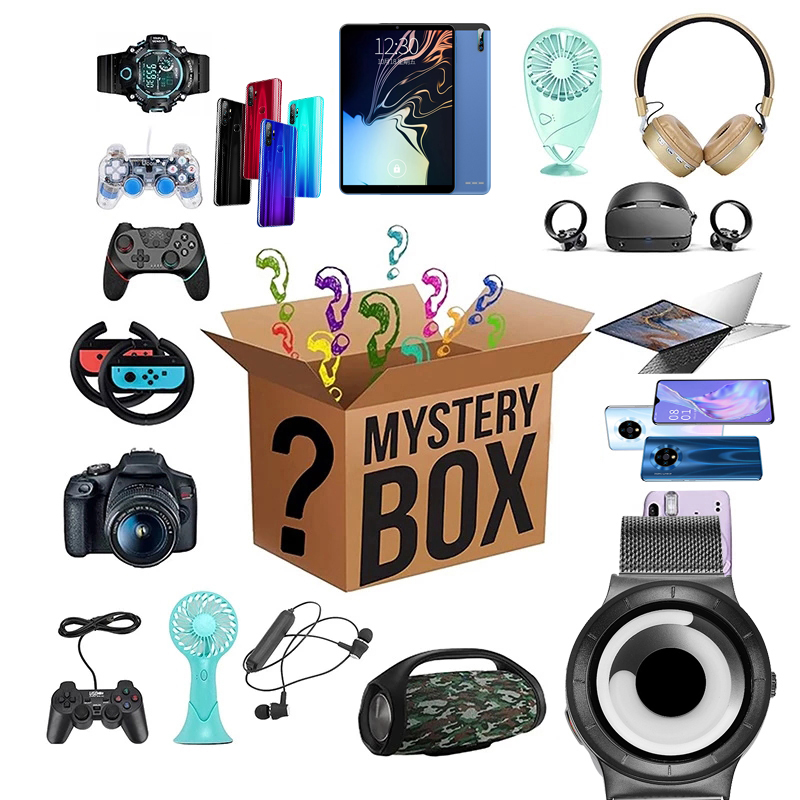 Party Favor New Lucky Number Mystery Box 100% Win Surprise High-quality Electronics Gamepads Digital Cameras Phone Notebook Novelty Shoes Ipad Christmas Gift
Party Favor New Lucky Number Mystery Box 100% Win Surprise High-quality Electronics Gamepads Digital Cameras Phone Notebook Novelty Shoes Ipad Christmas Gift