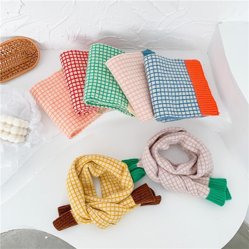 Winter Children's Wool Warm Scarf. Korean Small Plaid Knitted Color Matching Scarf For Boys And Girls1
Winter Children's Wool Warm Scarf. Korean Small Plaid Knitted Color Matching Scarf For Boys And Girls1