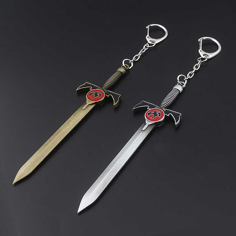 Thundercats Sword Omens Cartoon Weapons Eye of Thundera Metals Keychain for Men Key Women's Bag Accessories Poison, Silver
Thundercats Sword Omens Cartoon Weapons Eye of Thundera Metals Keychain for Men Key Women's Bag Accessories Poison, Silver