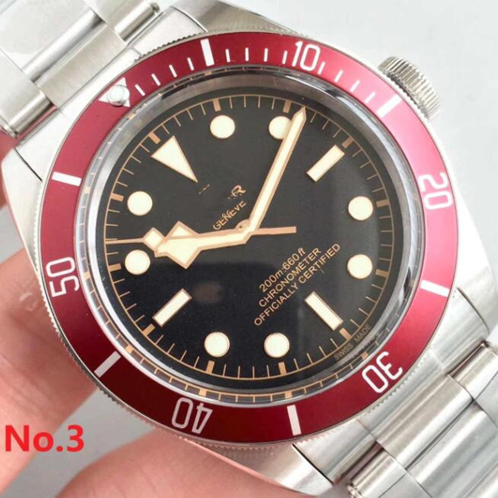 2021 Tudorrr Brand Mens Watch Stainless Steel Automatic Movement Mechanical Red Bezel Black Dial ROTOR MONTRES Solid Clasp Geneve Watches, Gift box
2021 Tudorrr Brand Mens Watch Stainless Steel Automatic Movement Mechanical Red Bezel Black Dial ROTOR MONTRES Solid Clasp Geneve Watches, Gift box