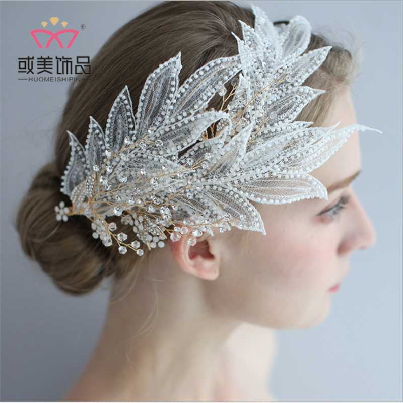 Headpieces Bridal Tiara Lolita Lace Headband Hair Accessories Instagram Handmade Crown Jewelry Wedding Dress
Headpieces Bridal Tiara Lolita Lace Headband Hair Accessories Instagram Handmade Crown Jewelry Wedding Dress