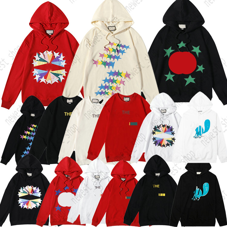 Winter Europe Designer hoodies Luxury for Mens womens classic letter flowers star geometry print Sweatshirt red round neck cotton Casual pullover jumper hoody
Winter Europe Designer hoodies Luxury for Mens womens classic letter flowers star geometry print Sweatshirt red round neck cotton Casual pullover jumper hoody