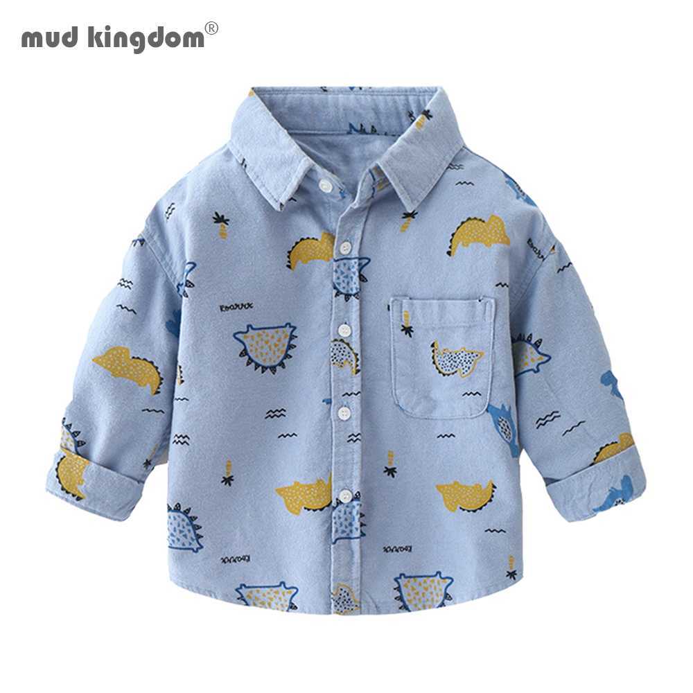 Mudkingdom Boys Shirts Long Sleeve Lapel Children Clothing Autumn Cute Cartoon Dinosaur Print Clothes 210615, Yellow balloon
Mudkingdom Boys Shirts Long Sleeve Lapel Children Clothing Autumn Cute Cartoon Dinosaur Print Clothes 210615, Yellow balloon