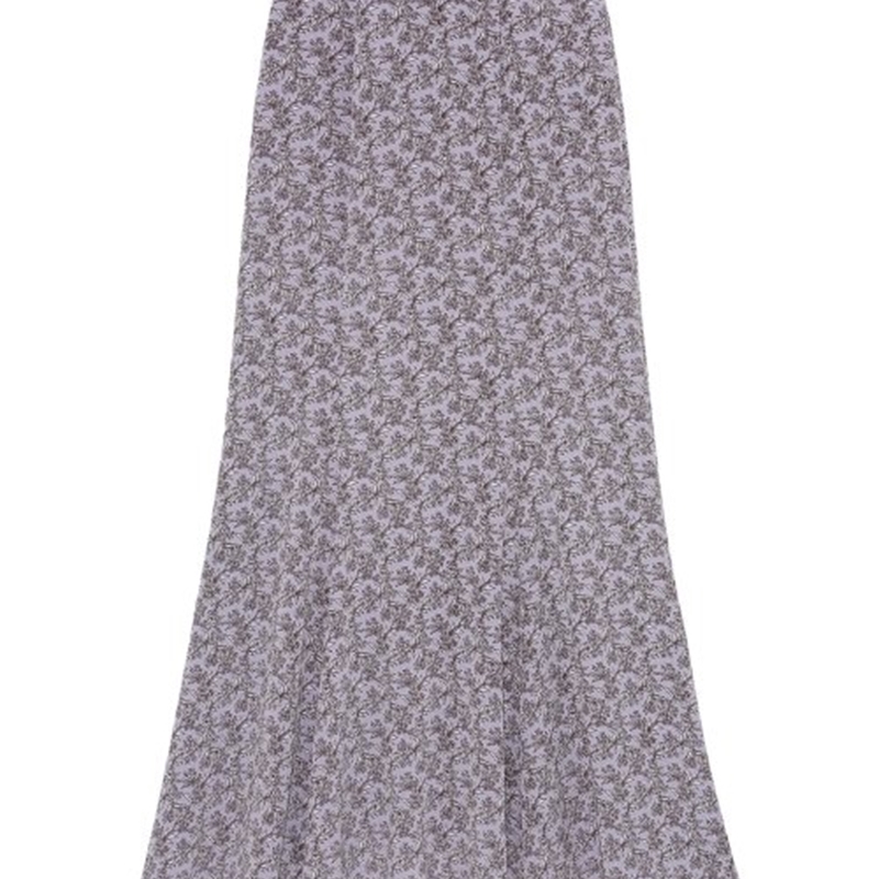 Gagarich Women Skirt 2021 Spring Autumn Japanese Sweet Temperament Female High Waisted Slimming Vintage Floral Printed Skirts 210309