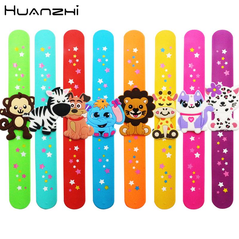 Bangle Rainbow Color PVC Kid Bracelet Zebra Lion Cat Lovely Silicone For Children Boys Girls Chic Toys Gift HUANZHI 2022
Bangle Rainbow Color PVC Kid Bracelet Zebra Lion Cat Lovely Silicone For Children Boys Girls Chic Toys Gift HUANZHI 2022