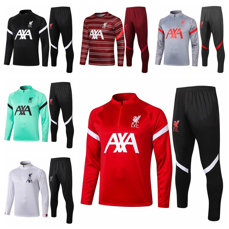 LiverpooI 21/22 LVP football training suit tracksuit Men M.SALAH ALEXANDER ARNOLD Firmino Soccer football Survetement Maillots de Foot Chandal Suits
LiverpooI 21/22 LVP football training suit tracksuit Men M.SALAH ALEXANDER ARNOLD Firmino Soccer football Survetement Maillots de Foot Chandal Suits