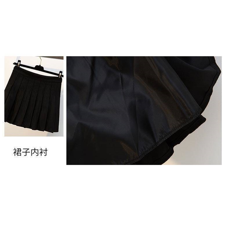 ICHOIX plaid mini skirt 2 piece set women winter clothing knitted sweater two piece outfits casual student Korean 2 piece set T200325