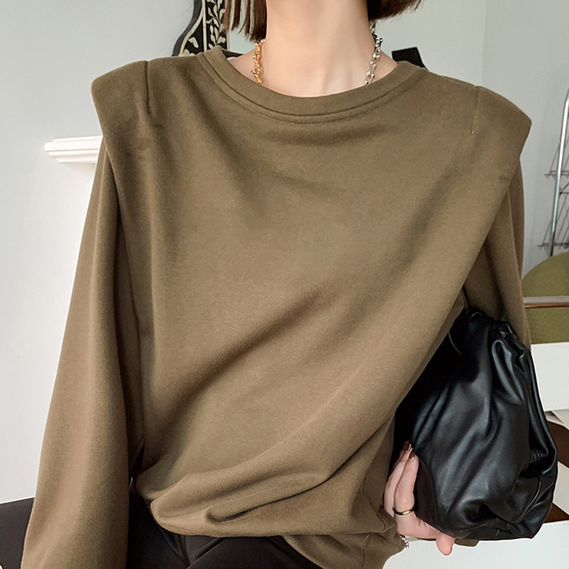 Casual Minimalist Sweatshirt For Women O Neck Long Sleeve Korean Large Size Sweatshirts Female Fashion New Spring, Black
Casual Minimalist Sweatshirt For Women O Neck Long Sleeve Korean Large Size Sweatshirts Female Fashion New Spring, Black
