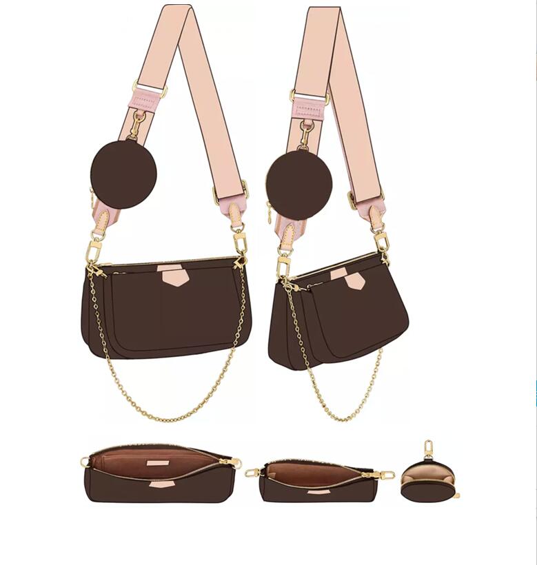 Shoulder Bags Multi Pochette Accessoires Purses Women Luxury Fashion Favorite Mini 3pcs set Combination Handbags Crossbody Bag With box, Invoice - not sold separately
Shoulder Bags Multi Pochette Accessoires Purses Women Luxury Fashion Favorite Mini 3pcs set Combination Handbags Crossbody Bag With box, Invoice - not sold separately