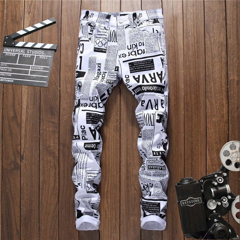 2021 Men's White Letter Print Casual Mens Nightclub Ny Biker Jeans for Man Denim Punk Pants Vaqueros Hombre Urna
2021 Men's White Letter Print Casual Mens Nightclub Ny Biker Jeans for Man Denim Punk Pants Vaqueros Hombre Urna