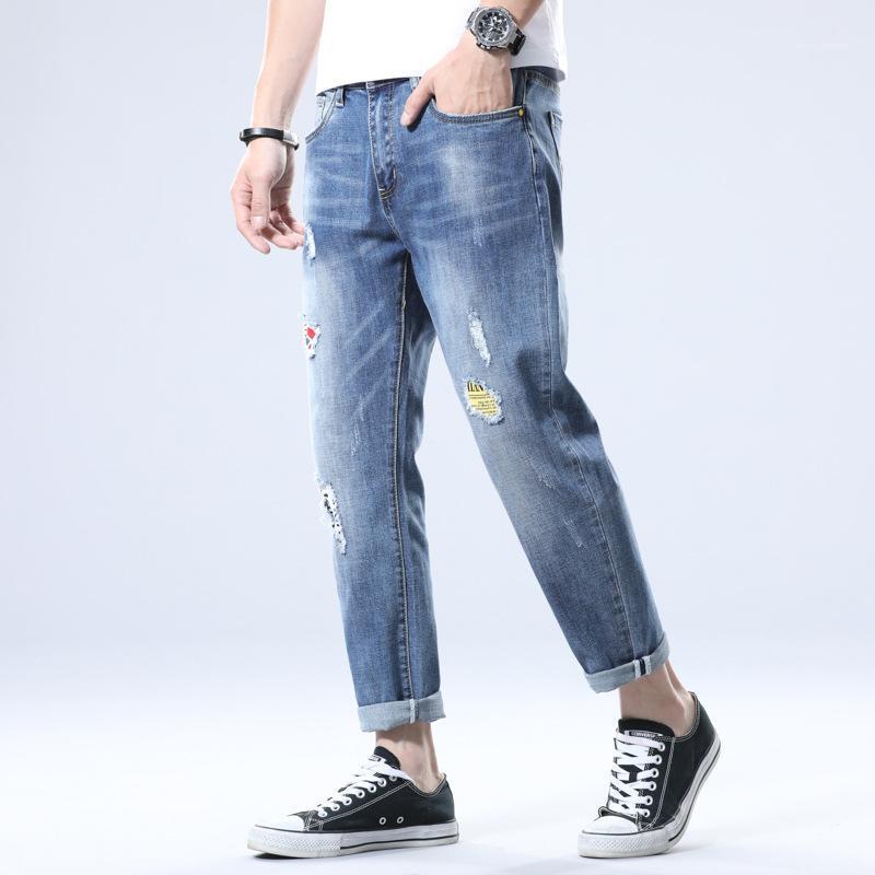 Men's Jeans Nine-point Loose Korean Version Of The Trend Self-cultivation Stretch Pants Plus Size Summer Thin Patch1, Pattern
Men's Jeans Nine-point Loose Korean Version Of The Trend Self-cultivation Stretch Pants Plus Size Summer Thin Patch1, Pattern