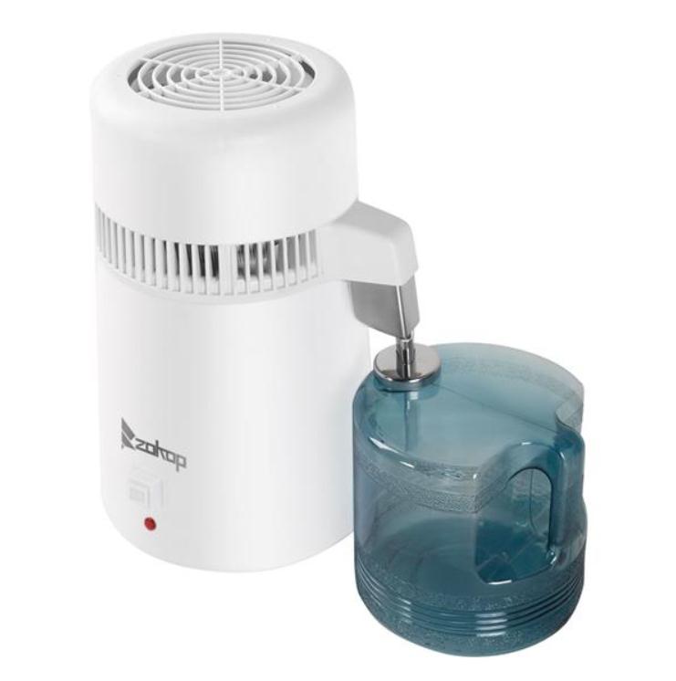 2021 Cooking Utensils Zokop ZB-1 4L 110V 750W primary color distilled water machine plastic bottle American Standard