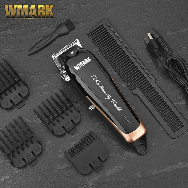 WMARK NG-103Plus Professional Cordless Hair Clippers Cutter Cutting Machine Trimmer 6500 rpm 220106