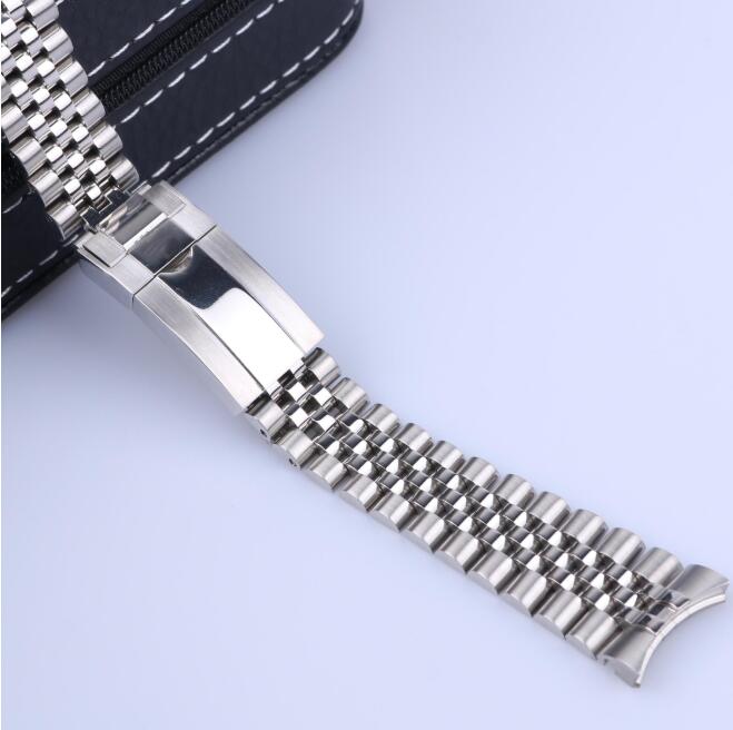 20mm 21mm Luxury 316L stainless steel Solid Curved End Screw Links Strap Bracelet Jubilee with Oyster Clasp For Master II DateJust 36m 41mm
20mm 21mm Luxury 316L stainless steel Solid Curved End Screw Links Strap Bracelet Jubilee with Oyster Clasp For Master II DateJust 36m 41mm