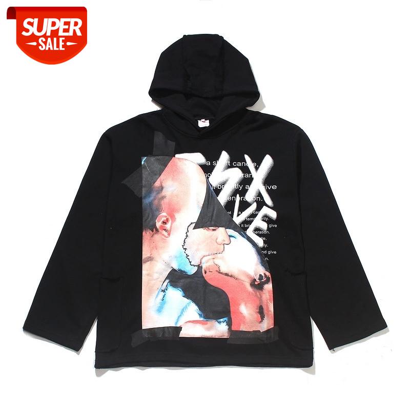 SEVEYFAN 2021 Men's Hip Hop Sweatshirts Fashion Characters Graffiti Hoodies Black Autumn Cotton Pullover for Male #944O
SEVEYFAN 2021 Men's Hip Hop Sweatshirts Fashion Characters Graffiti Hoodies Black Autumn Cotton Pullover for Male #944O