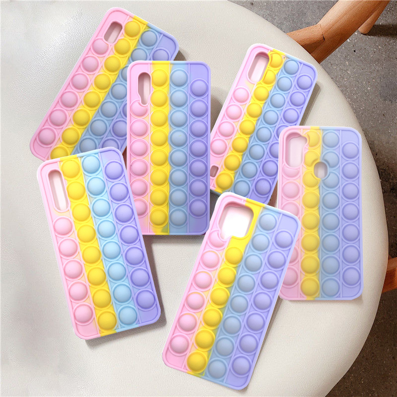 A11 A01 A50S Push Pop Bubble Fidget Toys Soft phone Case for Samsung A12 A10E A20E A30 A30S A02S A70 Sensory Stress Reliver Coque, As picture show
A11 A01 A50S Push Pop Bubble Fidget Toys Soft phone Case for Samsung A12 A10E A20E A30 A30S A02S A70 Sensory Stress Reliver Coque, As picture show