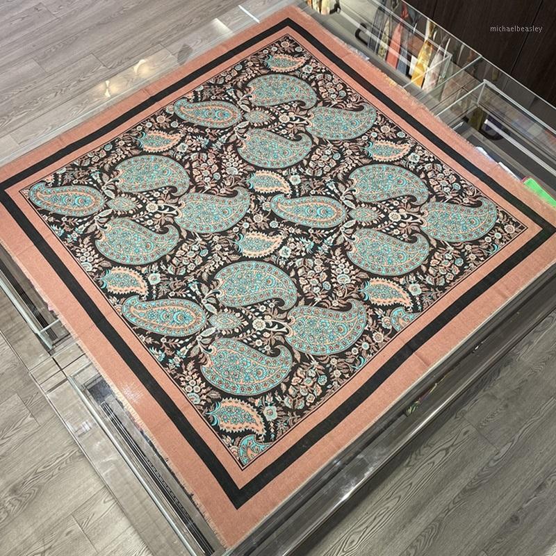 Scarves Women Winter Charming 100% Cashmere Scarf Wraps Pasiley Print Lightweight Female Warm Pashmina Foulard Shawl 110*110cm
Scarves Women Winter Charming 100% Cashmere Scarf Wraps Pasiley Print Lightweight Female Warm Pashmina Foulard Shawl 110*110cm