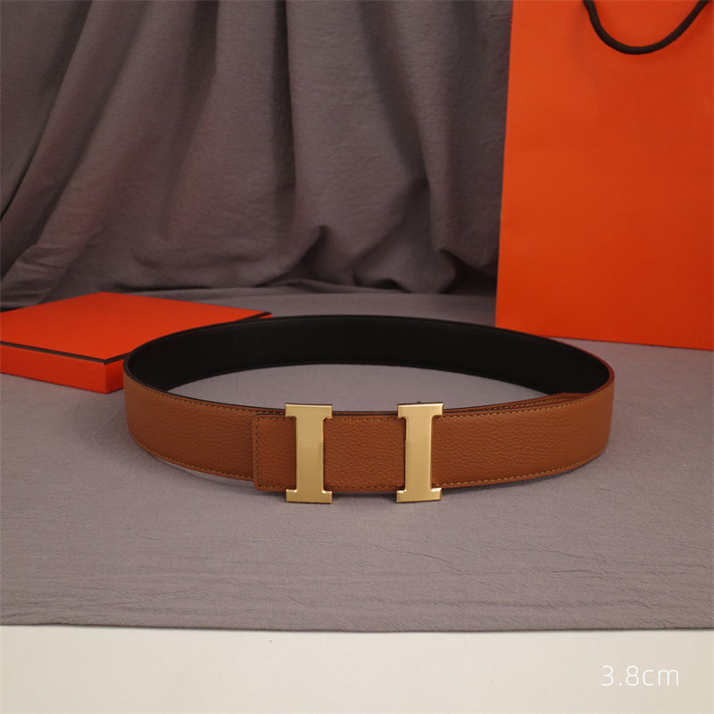Letter Buckle Belts Mens Leather Belt Designers Ceintures Gürtel Cintura Womens Waistband Fashion Cowskin Belts Width 3.8cm Length 95-120cm, As shown
Letter Buckle Belts Mens Leather Belt Designers Ceintures Gürtel Cintura Womens Waistband Fashion Cowskin Belts Width 3.8cm Length 95-120cm, As shown
