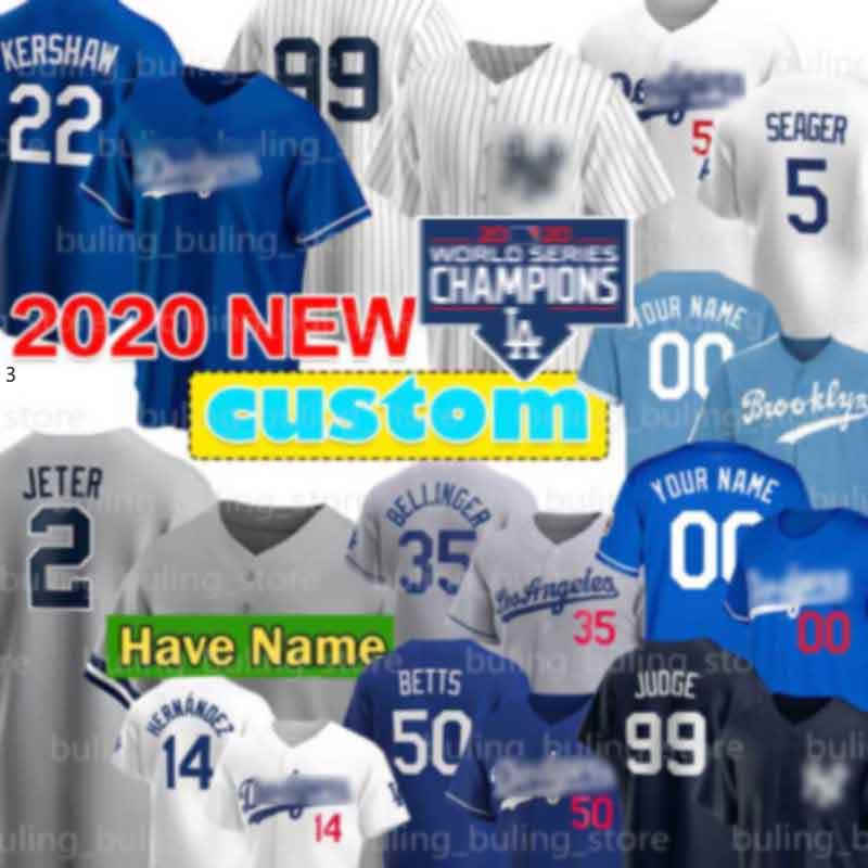 Yankees 99 Aaron Judge Jersey Justin Turner 14 Enrique Hernandez Dodgers Mookie Betts Clayton Kershaw Trevor Bauer 2020 Custom Max Muncy, Blue;black 
Yankees 99 Aaron Judge Jersey Justin Turner 14 Enrique Hernandez Dodgers Mookie Betts Clayton Kershaw Trevor Bauer 2020 Custom Max Muncy, Blue;black
