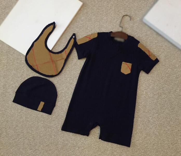 Baby Jumpsuits + Hat And Bib Suit Summer Boy Clothes Romper Cotton Newborn Girls Kids Designer Infant Jumpsuit Clothing Set, #plaid2
Baby Jumpsuits + Hat And Bib Suit Summer Boy Clothes Romper Cotton Newborn Girls Kids Designer Infant Jumpsuit Clothing Set, #plaid2