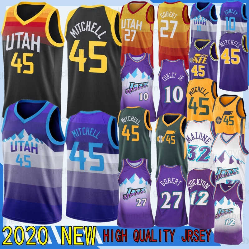 Conley Donovan 45 Mitchell Jersey Mike Rudy 10 27 Gobert Rubio 2020 NCAA Men basketball jerseys Mitchell Conley Gobert 12 Stockton 32 Malone, Jueshi
Conley Donovan 45 Mitchell Jersey Mike Rudy 10 27 Gobert Rubio 2020 NCAA Men basketball jerseys Mitchell Conley Gobert 12 Stockton 32 Malone, Jueshi