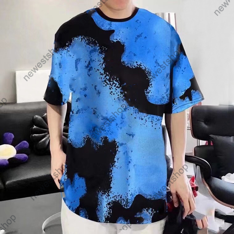 2021 Designers Mens Ink gradient printing TShirts Paris Fashion letter print T-shirt Top Quality womens Street Short Sleeve luxurys Tshirts asian size, White;black
2021 Designers Mens Ink gradient printing TShirts Paris Fashion letter print T-shirt Top Quality womens Street Short Sleeve luxurys Tshirts asian size, White;black
