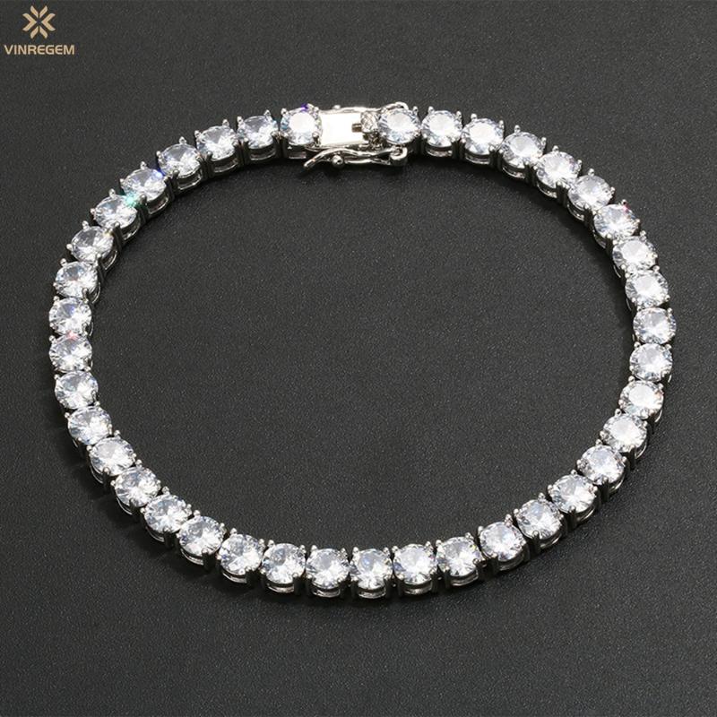 Other Bracelets Vinregem Hip Hop Rock 925 Sterling Silver Created Moissanite Gemstone Basic Unisex Tennis Chain Fine Jewelry Wholesale
Other Bracelets Vinregem Hip Hop Rock 925 Sterling Silver Created Moissanite Gemstone Basic Unisex Tennis Chain Fine Jewelry Wholesale