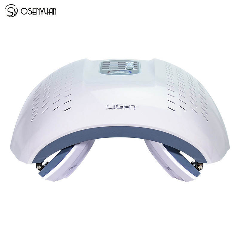 7 Colors PDT Therapy Foldable Facial LED Light Skin Rejuvenation Machine Spa Acne Remover Anti-Wrinkle And Acnes Treatment