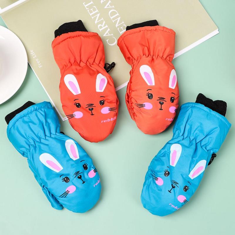 Five Fingers Gloves Kids Winter Ski Cute Cartoon Warm Mittens Non-slip Waterproof Windproof Outdoor Sports Children Boys Girls, Blue;gray
Five Fingers Gloves Kids Winter Ski Cute Cartoon Warm Mittens Non-slip Waterproof Windproof Outdoor Sports Children Boys Girls, Blue;gray