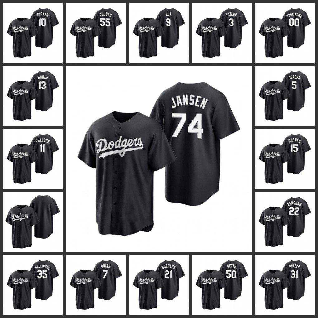 Los Angeles's Dodgers Jersey Men Women Youth #15 Austin Barnes 50 Mookie Betts 22 Clayton Kershaw Custom Black White
Los Angeles's Dodgers Jersey Men Women Youth #15 Austin Barnes 50 Mookie Betts 22 Clayton Kershaw Custom Black White