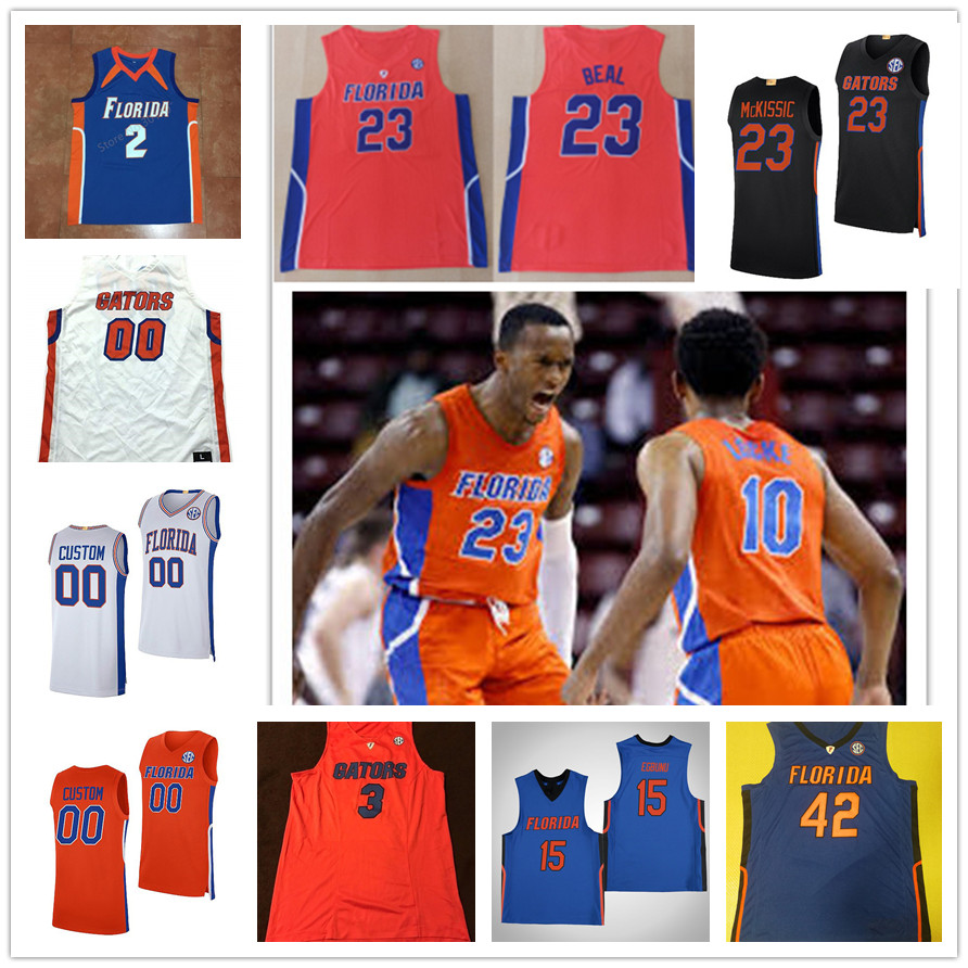 

2022 NCAA Florida Gators Stitched Basketball Jersey 42 Al Horford 15 John Egbunu 41 Neal Walk, 2 Corey Brewer #1#3 Devin Robinson 13 Joakim Noah 10 Dorian Finney-Smith, 2013-2018 blue