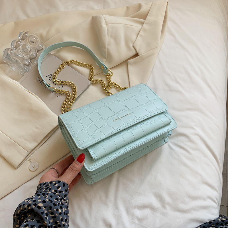 Purses: Trending Crossbody Hot Stone Pattern Small PU Leather Flap Shoulder Bag For Women Purses: