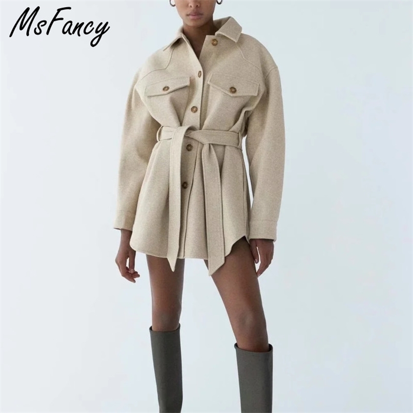 WInter Woollen Wrap Coat Women High Waist Tunic Bandage Jacket Pockets Casual Warm Shirt Coat 211109, Pink
WInter Woollen Wrap Coat Women High Waist Tunic Bandage Jacket Pockets Casual Warm Shirt Coat 211109, Pink