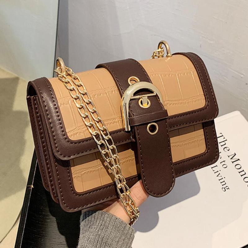 Crocodile pattern Square Crossbody bag 2021 Fashion New Quality PU Leather Women's Designer Handbag Chain Shoulder Messenger Bag, Black
Crocodile pattern Square Crossbody bag 2021 Fashion New Quality PU Leather Women's Designer Handbag Chain Shoulder Messenger Bag, Black