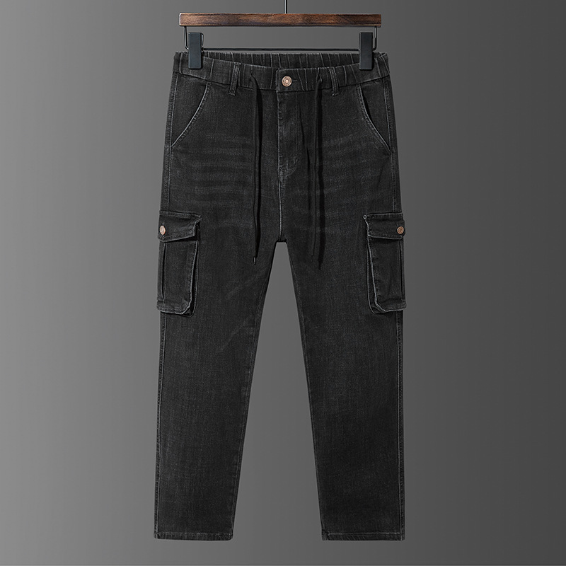 Men's Stretch Jeans Fat Man Loose Denim Pants Fashion Elastic Waist Cowboy Trousers Men's Clothing, Black grey
Men's Stretch Jeans Fat Man Loose Denim Pants Fashion Elastic Waist Cowboy Trousers Men's Clothing, Black grey