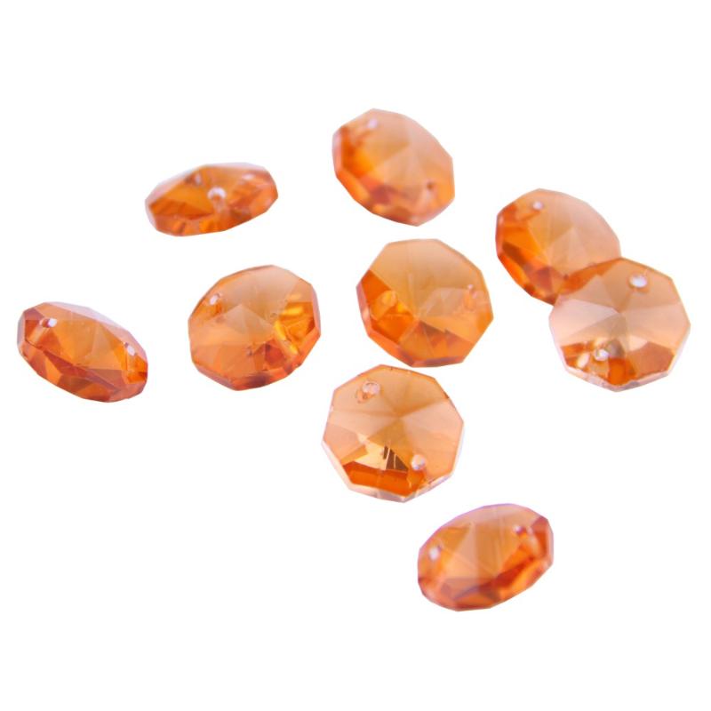 Orange 14mm Octagon Beads With 1 Hole/2 Holes Crystal Lighting Lamp Parts Beads Strand Component For Home Wedding & DIY
Orange 14mm Octagon Beads With 1 Hole/2 Holes Crystal Lighting Lamp Parts Beads Strand Component For Home Wedding & DIY