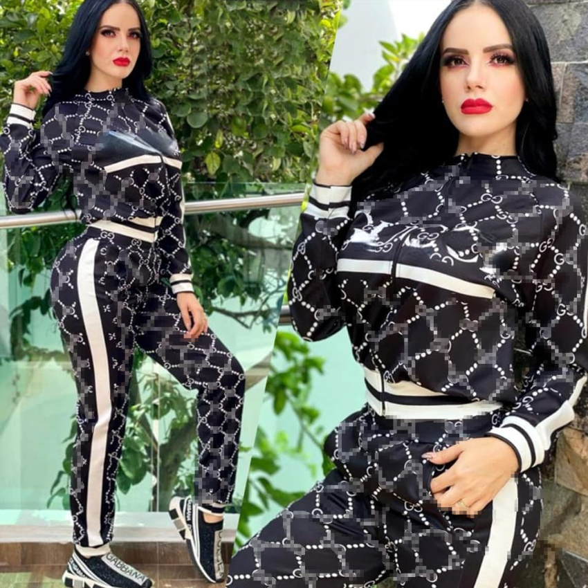 2023 Fashion Women' Tracksuits Designer Two Pieces Long Pants Sets Letter Printing Vintage Sportwear J2597, As pic
2023 Fashion Women' Tracksuits Designer Two Pieces Long Pants Sets Letter Printing Vintage Sportwear J2597, As pic
