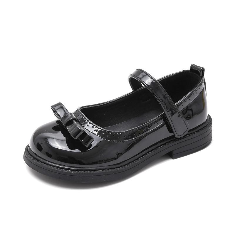 Spring Autumn Girls Leather Shoes 2021 Brand New Fashion Sweet Children PU Patent Leather Flats for Wedding Performance Party, Wine red
Spring Autumn Girls Leather Shoes 2021 Brand New Fashion Sweet Children PU Patent Leather Flats for Wedding Performance Party, Wine red