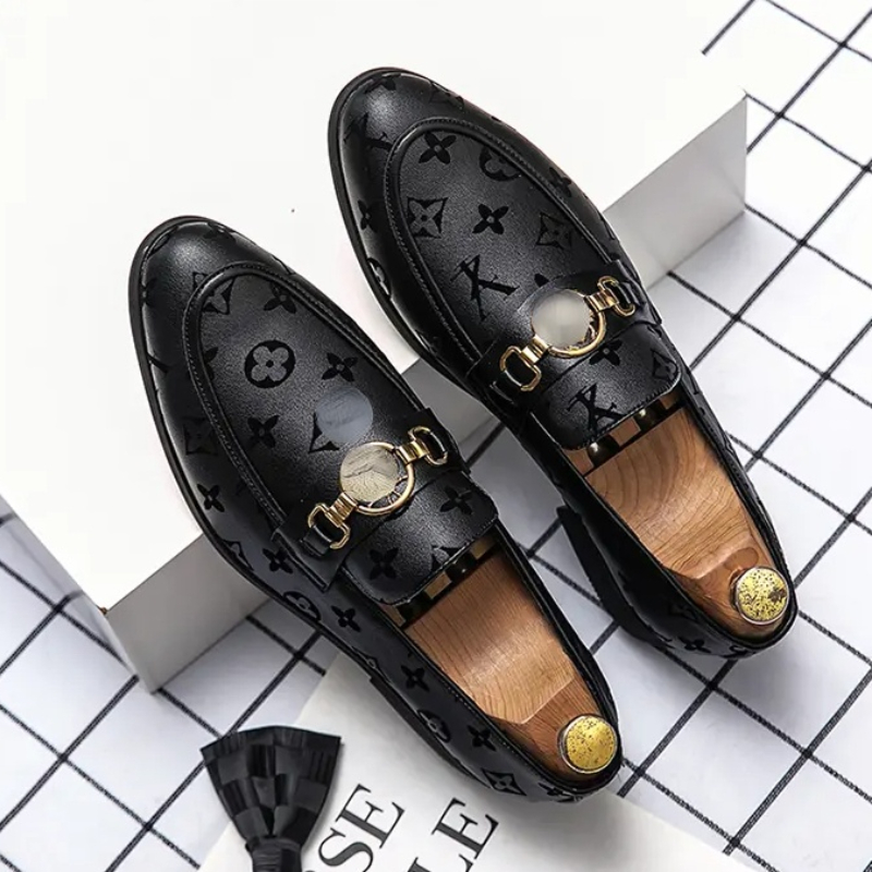 Flat Bottomed Business Casual Shoes Are Comfortable One Foot Pedaling Lefu Men Classic British Style Trend Hairstylists Versatile DH136, Black
Flat Bottomed Business Casual Shoes Are Comfortable One Foot Pedaling Lefu Men Classic British Style Trend Hairstylists Versatile DH136, Black