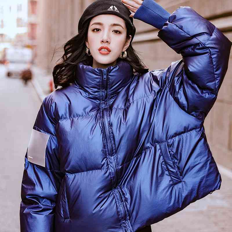 L1253 windproof and waterproof down 20 winter brand thickened feather jacket women's fashion loose, Black
L1253 windproof and waterproof down 20 winter brand thickened feather jacket women's fashion loose, Black