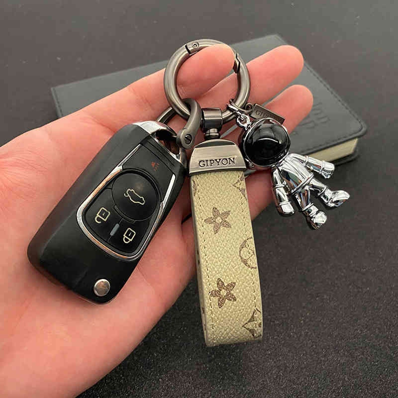 Net Red Astronaut Car Key Chain Creative Bag Pendant Couple Gift Man