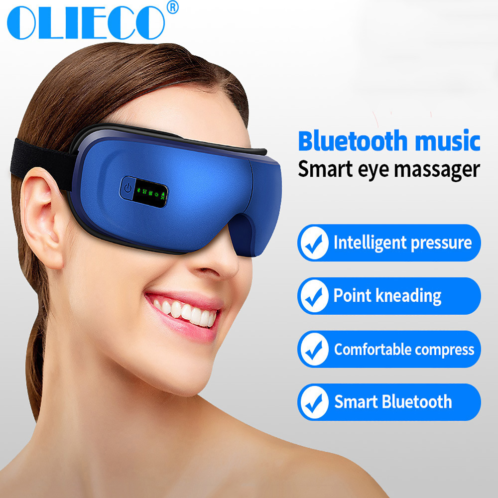 Rechargeable Eye Therapy Massager Electric Bluetooth Music Eye Massage SPA Collapsible Air Pressure Heating Eye Fatigue Relieve
Rechargeable Eye Therapy Massager Electric Bluetooth Music Eye Massage SPA Collapsible Air Pressure Heating Eye Fatigue Relieve