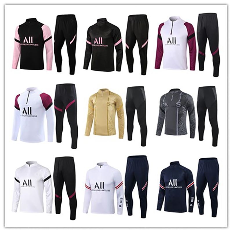 21/22 messi soccer tracksuits MBAPPE psgparis football training suits kit futbol Adult Hommes jacket sets Survetement Long sleev, Gray
21/22 messi soccer tracksuits MBAPPE psgparis football training suits kit futbol Adult Hommes jacket sets Survetement Long sleev, Gray