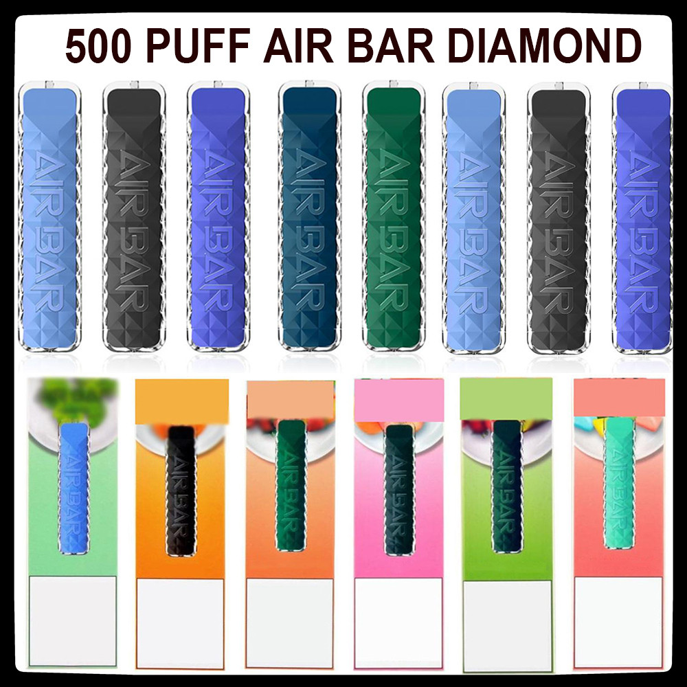 Air Bar DIAMOND Disposable Vape Pen cigarettes 500 Puffs 380mAh Battery 1.8ml Airbar Pods Pre-Filled Vapor Stick Devices Vaporizers Kits 24c
Air Bar DIAMOND Disposable Vape Pen cigarettes 500 Puffs 380mAh Battery 1.8ml Airbar Pods Pre-Filled Vapor Stick Devices Vaporizers Kits 24c