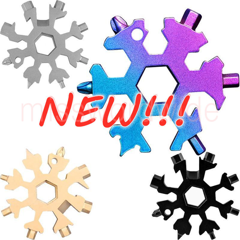 Snowflake Multi Tool 18 in 1 Snowflake Wrench Multitool Bottle Openers Multi Key Ring Bike Fix Tool Christmas Snowflake Gift FY7312 MS25
Snowflake Multi Tool 18 in 1 Snowflake Wrench Multitool Bottle Openers Multi Key Ring Bike Fix Tool Christmas Snowflake Gift FY7312 MS25